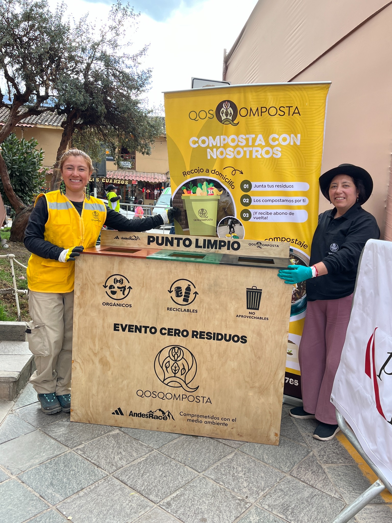Punto limpio en evento cero residuos